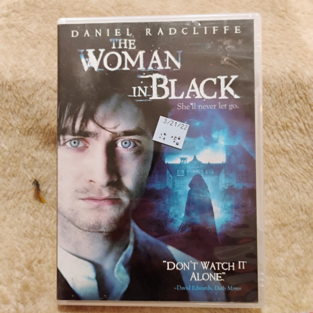 The Woman in Black DVD Daniel Radcliffe Horror Gothic Supernatural Thriller
